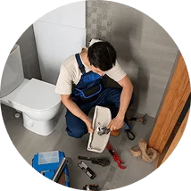 Sanitärinstallation im Bad